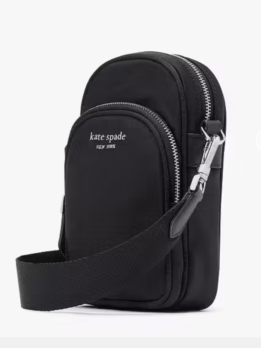 Kate Spade Sam Ksnyl Nylon North South Phone Crossbody